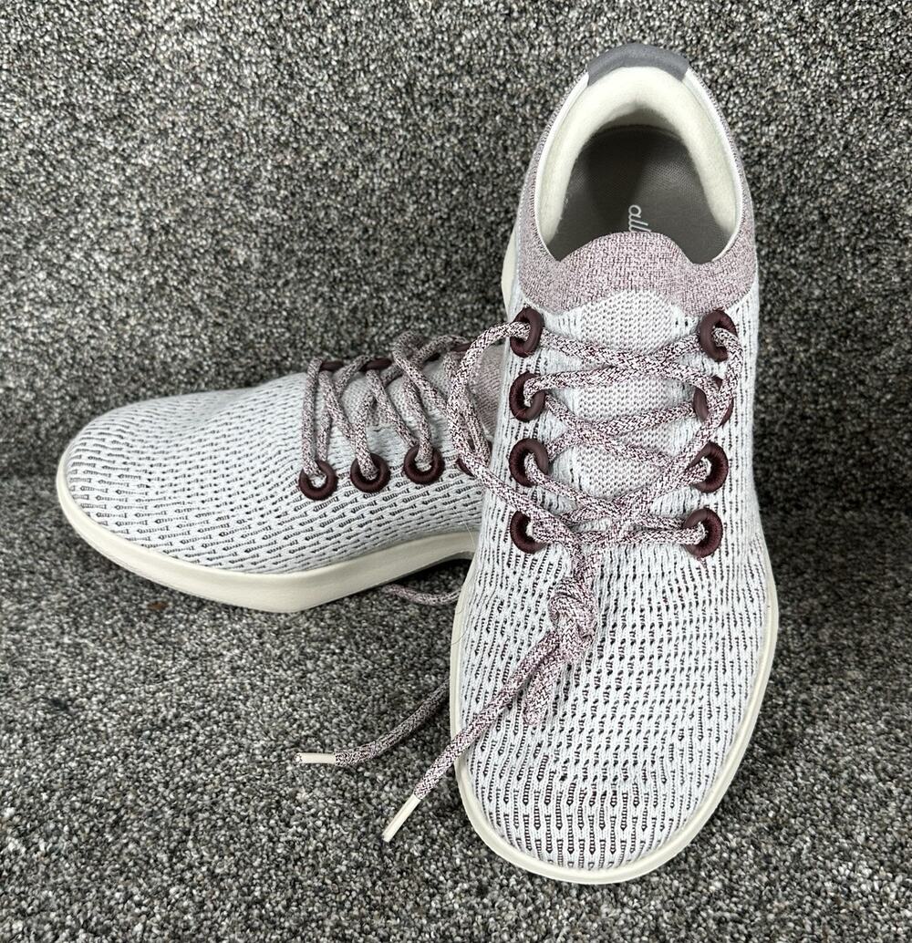 Allbirds Tree Dasher 2 Men's Low Top Athletic Sneaker Blizzard Thunder Red 10.5